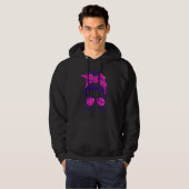 Kantoor Squad Administrative Assistant Messy Bun 1 Hoodie (Voorkant volledig)