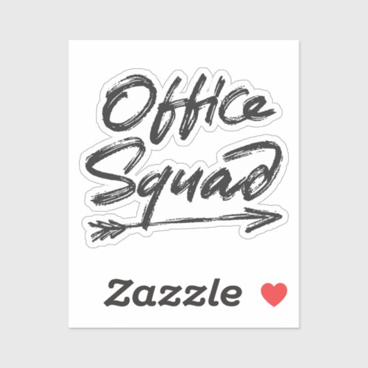 Kantoor Squad Sticker (Vel)