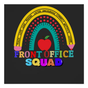 Kantoor Squad T-shirt   Kantoor Dames T-shirt   Ka Perfect Poster