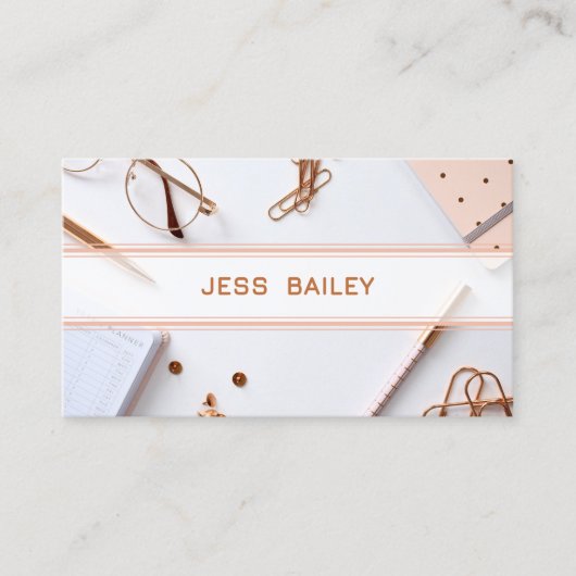 Kantoor Stuff Teacher Visitekaartje (Voorkant)