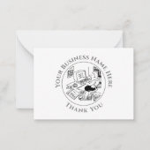 Kantoor Support Hartelijk dank voor uw briefkaart (Voorkant)