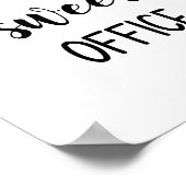 Kantoor Sweet Kantoor Wall Art Poster (Hoek)