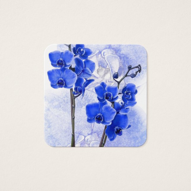 Kantoor Thuisschool personaliseert bestemmingsbest Vierkante Visitekaartjes (Voorkant)