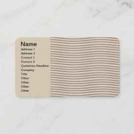 Kantoor Thuisschool personaliseert bestemmingsbest Visitekaartje