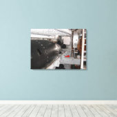 Kantoor Torpedo Canvas Afdruk (Insitu (Houten vloer))