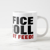 Kantoor troll niet eten. Internet Troll Cartoon Grote Koffiekop (Rechts)