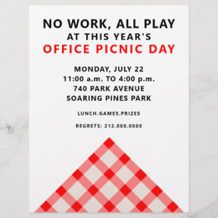 Kantoor uitnodigingsbrochures flyer