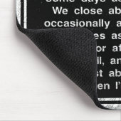 Kantoor uren muismat (Hoek)