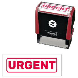 Kantoor Urgent Self Inking Rubber Stamp Zelfinktende Stempel