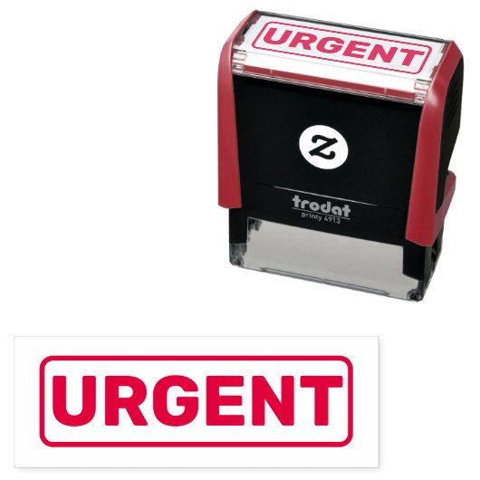 Kantoor Urgent Self Inking Rubber Stamp Zelfinktende Stempel (In situ)