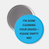 Kantoor Vaatwasser Kennisgevingen Magneet (Voorkant / Achterkant)