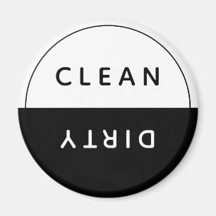 Kantoor Vaatwasser Notices Clean & Dirty Magnet
