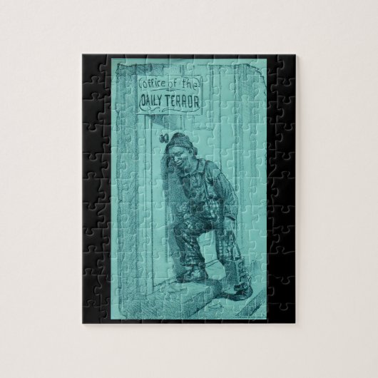 Kantoor van de Daily Terror Legpuzzel (Verticaal)