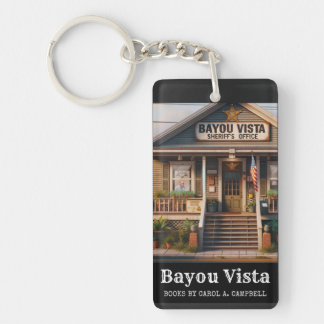 Kantoor van de sheriff van Bayou Vista – Southern Sleutelhanger