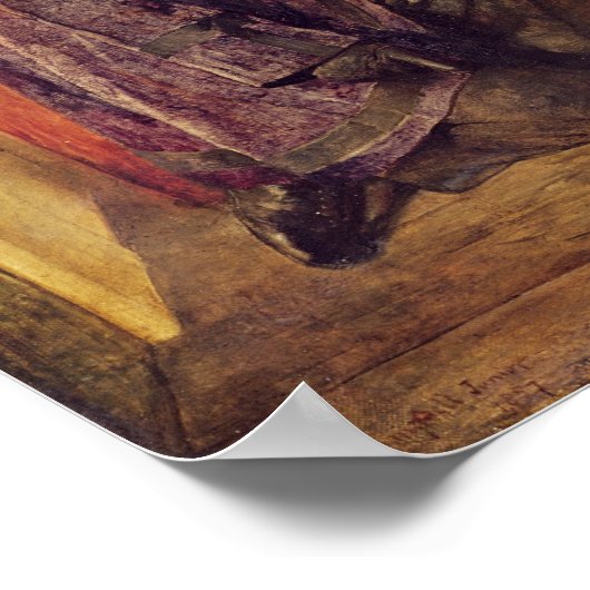 Kantoor van de solicitor, 1857 poster (Hoek)