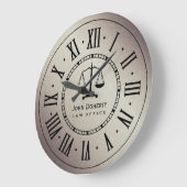 KANTOOR | van de WET Klassiek Personaliseerbare Grote Klok (Hoek)