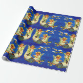 kantoor van e-mail cadeaupapier (Uitgerold)