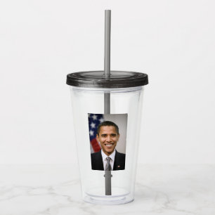Kantoor van het President Verkozen Barack Obama Acryl Drinkbeker