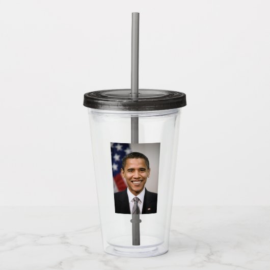 Kantoor van het President Verkozen Barack Obama Acryl Drinkbeker (Voorkant)