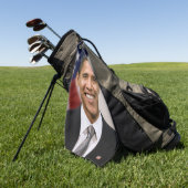 Kantoor van het President Verkozen Barack Obama Golfhanddoek (Groen)