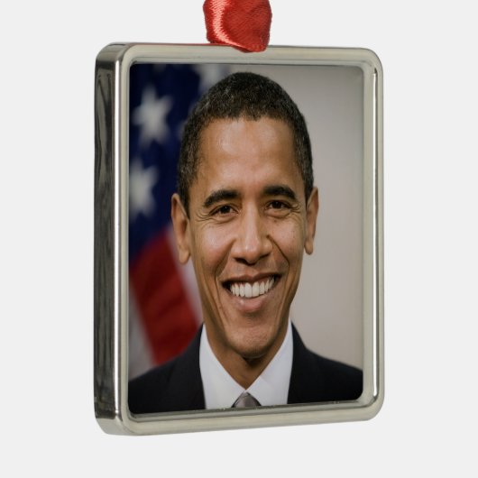 Kantoor van het President Verkozen Barack Obama Metalen Ornament (Rechts)