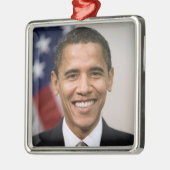 Kantoor van het President Verkozen Barack Obama Metalen Ornament (Links)