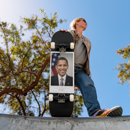 Kantoor van het President Verkozen Barack Obama Persoonlijk Skateboard (Buiten 1)