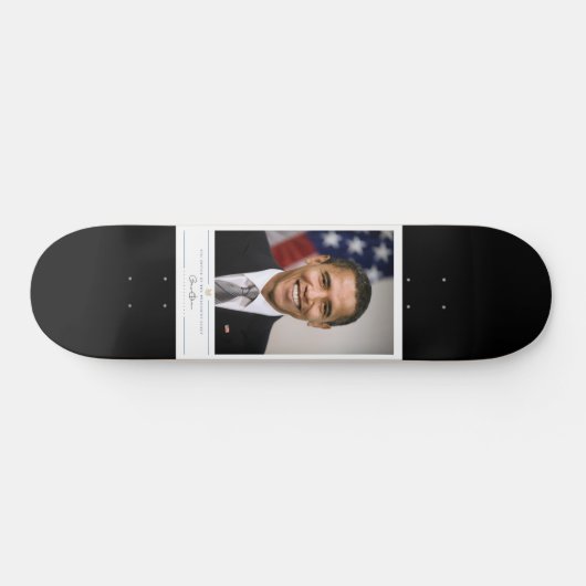 Kantoor van het President Verkozen Barack Obama Persoonlijk Skateboard (Horizontaal)