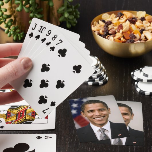 Kantoor van het President Verkozen Barack Obama Pokerkaarten (Insitu)