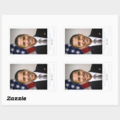 Kantoor van het President Verkozen Barack Obama Rechthoekige Sticker (Vel)