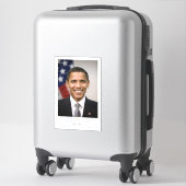 Kantoor van het President Verkozen Barack Obama Sticker (Koffer)