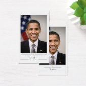 Kantoor van het President Verkozen Barack Obama Visitekaartje (Bureau)