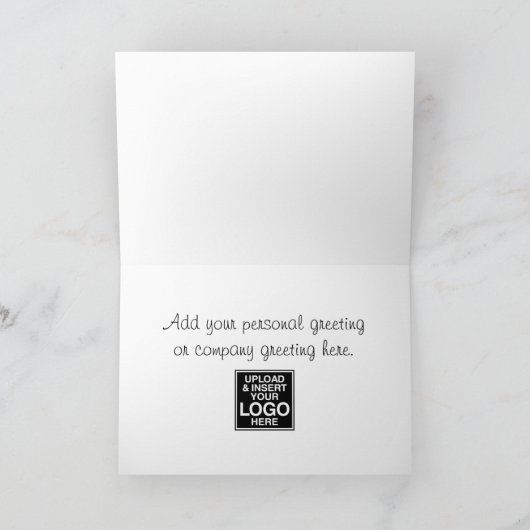 Kantoor Verjaardag Kaart met kaarsen (Binnen)