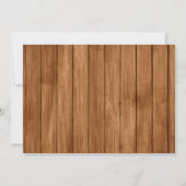 Kantoor verjaardagsthema Uitnodiging (Achterkant)