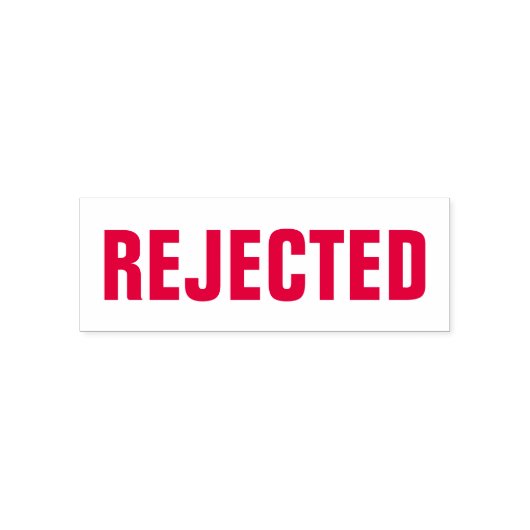 Kantoor Verworpen zelfinktstempel Zelfinktende Stempel (Design)