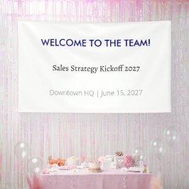 Kantoor Vinyl Banner (bedrijfsevenement)