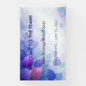 Kantoor Vinyl Banner (bedrijfsevenement) (Verticaal)