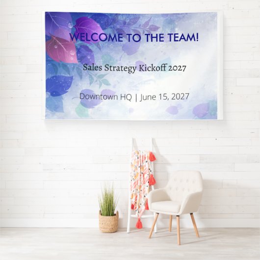 Kantoor Vinyl Banner (bedrijfsevenement) (Insitu)