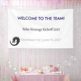 Kantoor Vinyl Banner (Zakelijke Evenementen)