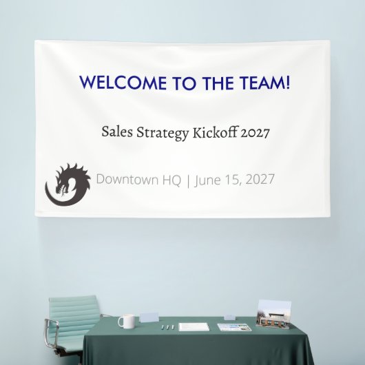 Kantoor Vinyl Banner (Zakelijke Evenementen) (Beurs)