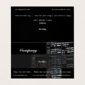 Kantoor Visitekaartje (Buitenkant ongevouwen)