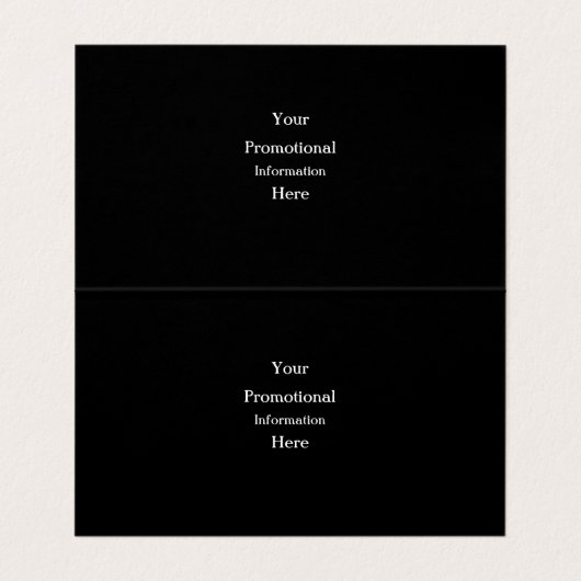 Kantoor Visitekaartje (Binnenkant ongevouwen)