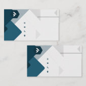 Kantoor Visitekaartje Set 1 (Voorkant / Achterkant)