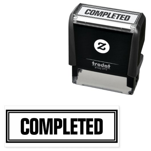 KANTOOR VOLTOOID ZELFINKT STEMPEL (In situ)