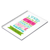 Kantoor voor docenten - Inspirerend offertes Notitieboek