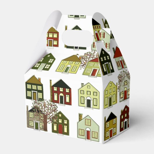 Kantoor voor onroerend goed bedankdoosjes (Voorkant Zijde)