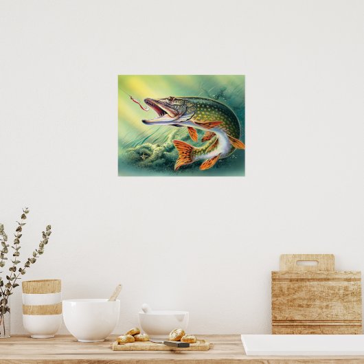  Kantoor voor thuisgebruik Poster (Keuken)