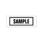 KANTOOR VOORBEELD ZELF-INKT STEMPEL (Design)
