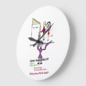 Kantoor vun. klok/ronde grote klok (Hoek)