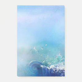 Kantoor - Waterverf Zee Waves Post-it® Notes